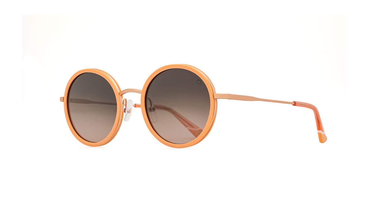 Paire de lunettes de soleil Etnia-barcelona Almagro /s couleur pêche - Côté à angle - Doyle