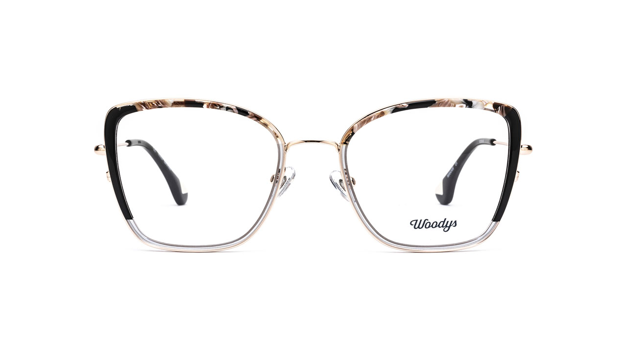 Paire de lunettes de vue Woodys Makaw couleur noir - Doyle