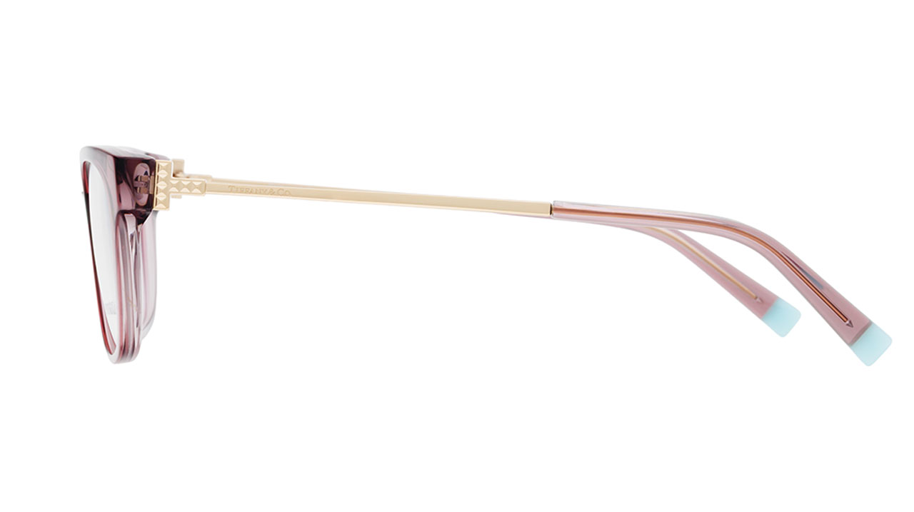Paire de lunettes de vue Tiffany-co Tf2177 couleur mauve - Côté droit - Doyle