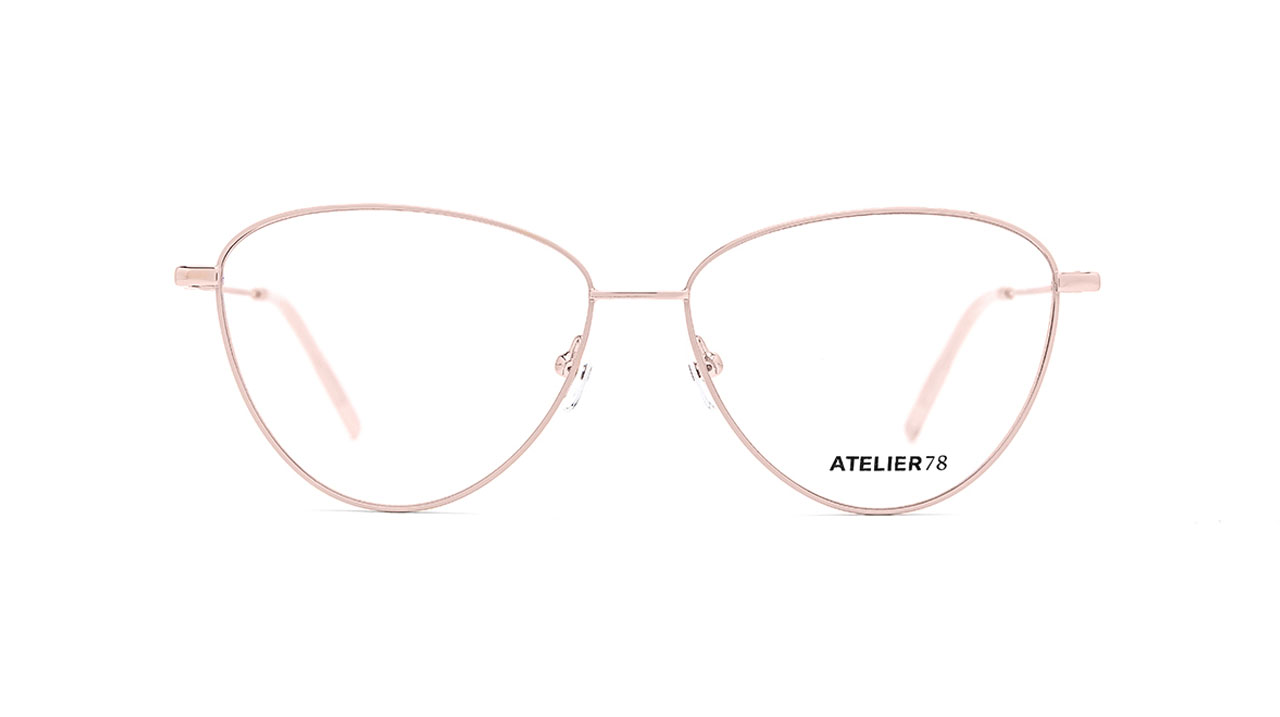 Paire de lunettes de vue Atelier78 Chloe couleur rosee - Doyle