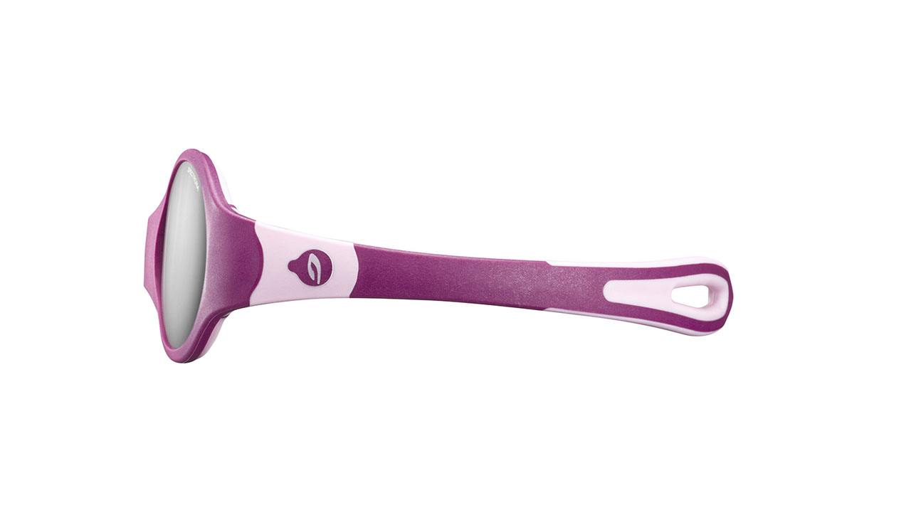 Paire de lunettes de soleil Julbo Js533 loop m couleur rose - Côté droit - Doyle