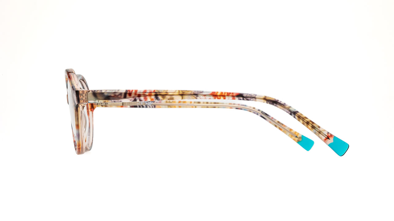 Paire de lunettes de vue Jf-rey-junior Mushroom couleur bleu - Côté droit - Doyle