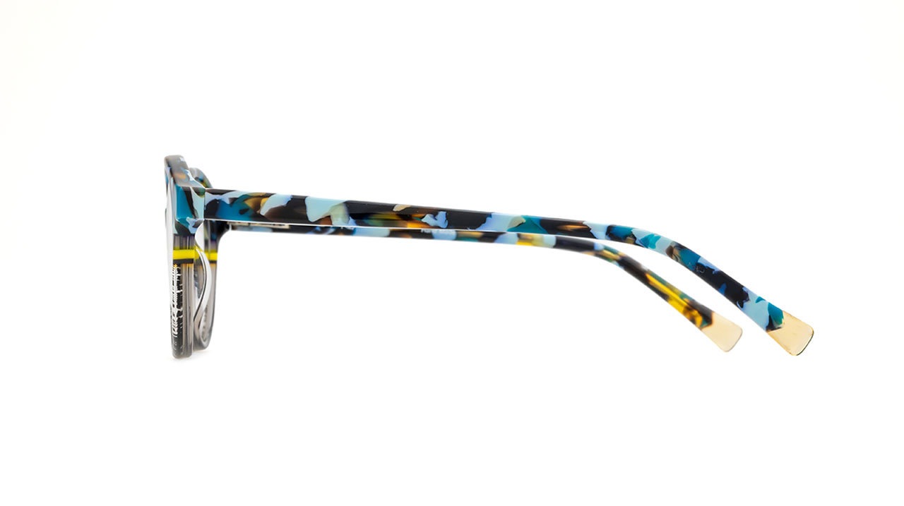 Paire de lunettes de vue Jf-rey-junior Youpi couleur bleu - Côté droit - Doyle