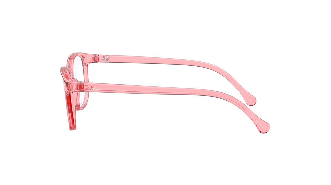 Paire de lunettes de vue Ray-ban Ry1900 couleur rose - Côté droit - Doyle