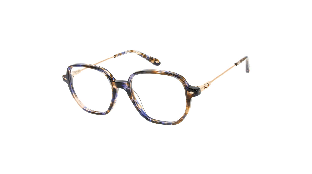Paire de lunettes de vue Bash Ba1038 couleur mauve - Côté à angle - Doyle