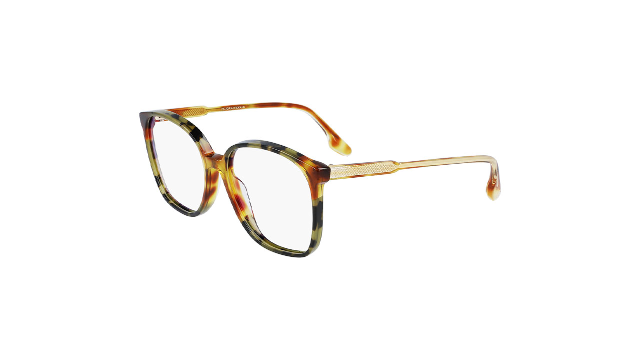 Paire de lunettes de vue Victoria-beckham Vb2615 couleur bronze - Côté à angle - Doyle