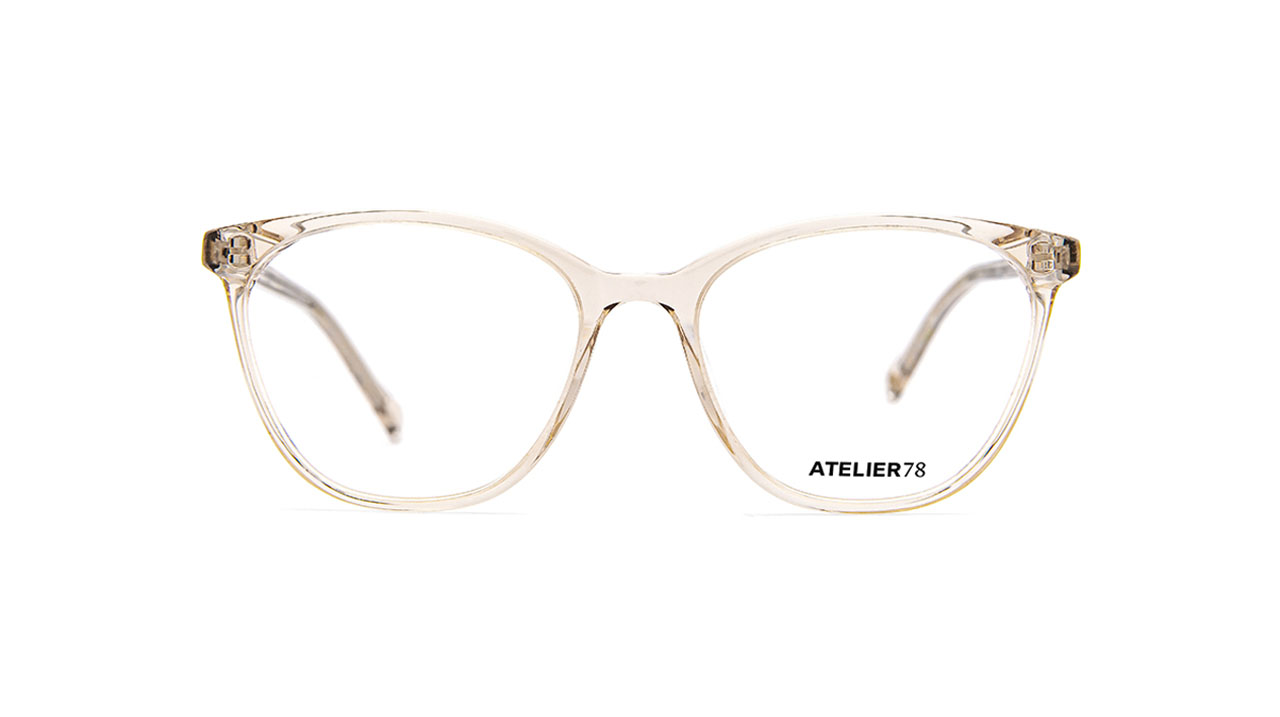 Paire de lunettes de vue Atelier-78 Mila couleur champagne - Doyle