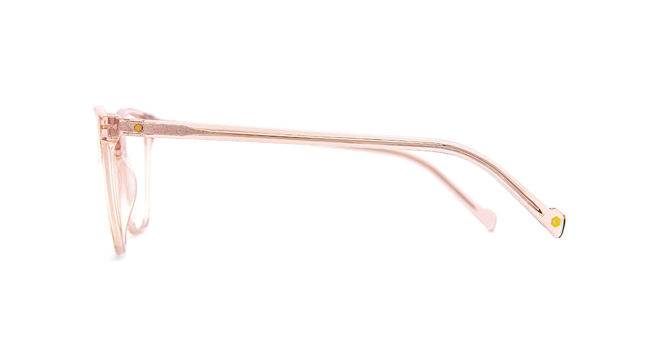 Paire de lunettes de vue Atelier78 Mila couleur rosee - Côté droit - Doyle