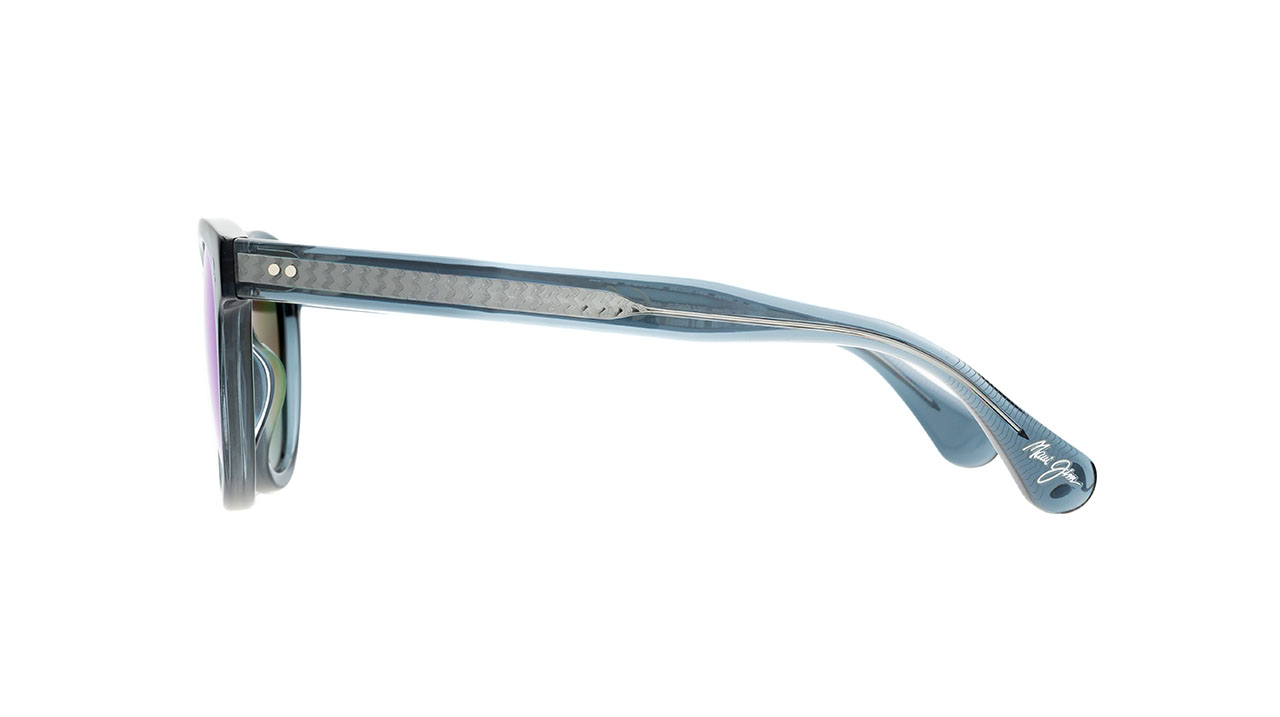 Paire de lunettes de soleil Maui-jim B842 couleur bleu - Côté droit - Doyle