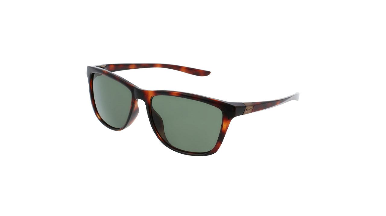 Paire de lunettes de soleil Nike City icon p dm0081 couleur brun - Côté à angle - Doyle