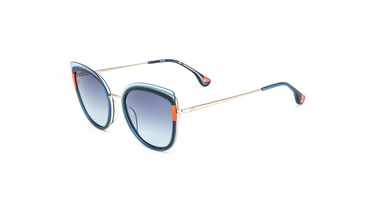 Paire de lunettes de soleil Woodys Gabrielle /s couleur bleu - Côté à angle - Doyle
