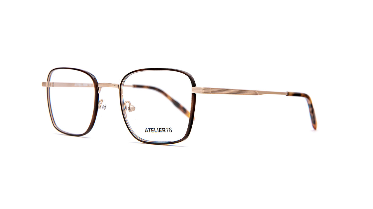 Glasses Atelier-78 Marvin, havana gold colour - Doyle