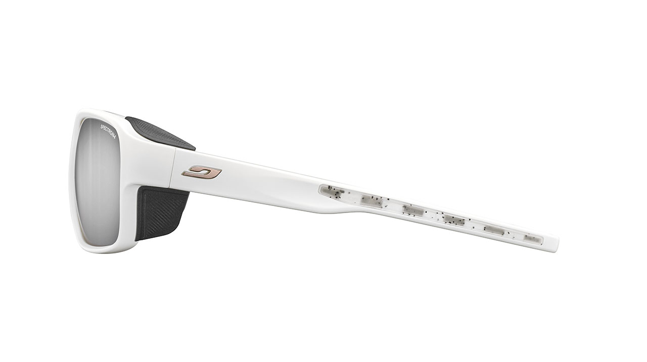 Paire de lunettes de soleil Julbo Js542 monterosa 2 couleur blanc - Côté droit - Doyle