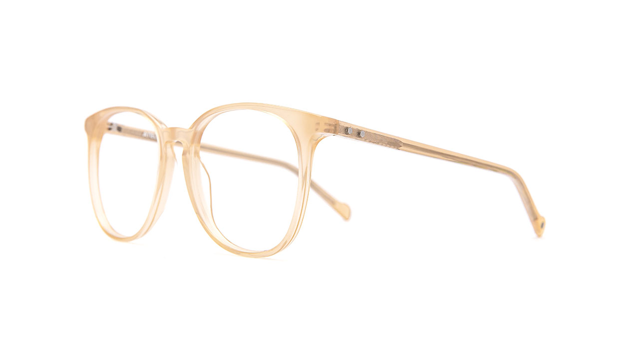 Paire de lunettes de vue Atelier78 Penelope couleur nude - Côté à angle - Doyle
