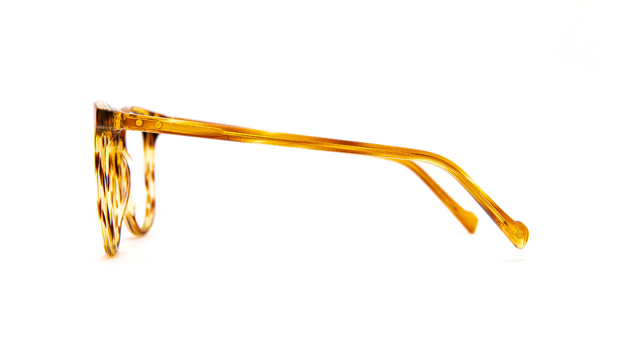 Paire de lunettes de vue Atelier-78 Penelope couleur caramel - Côté droit - Doyle