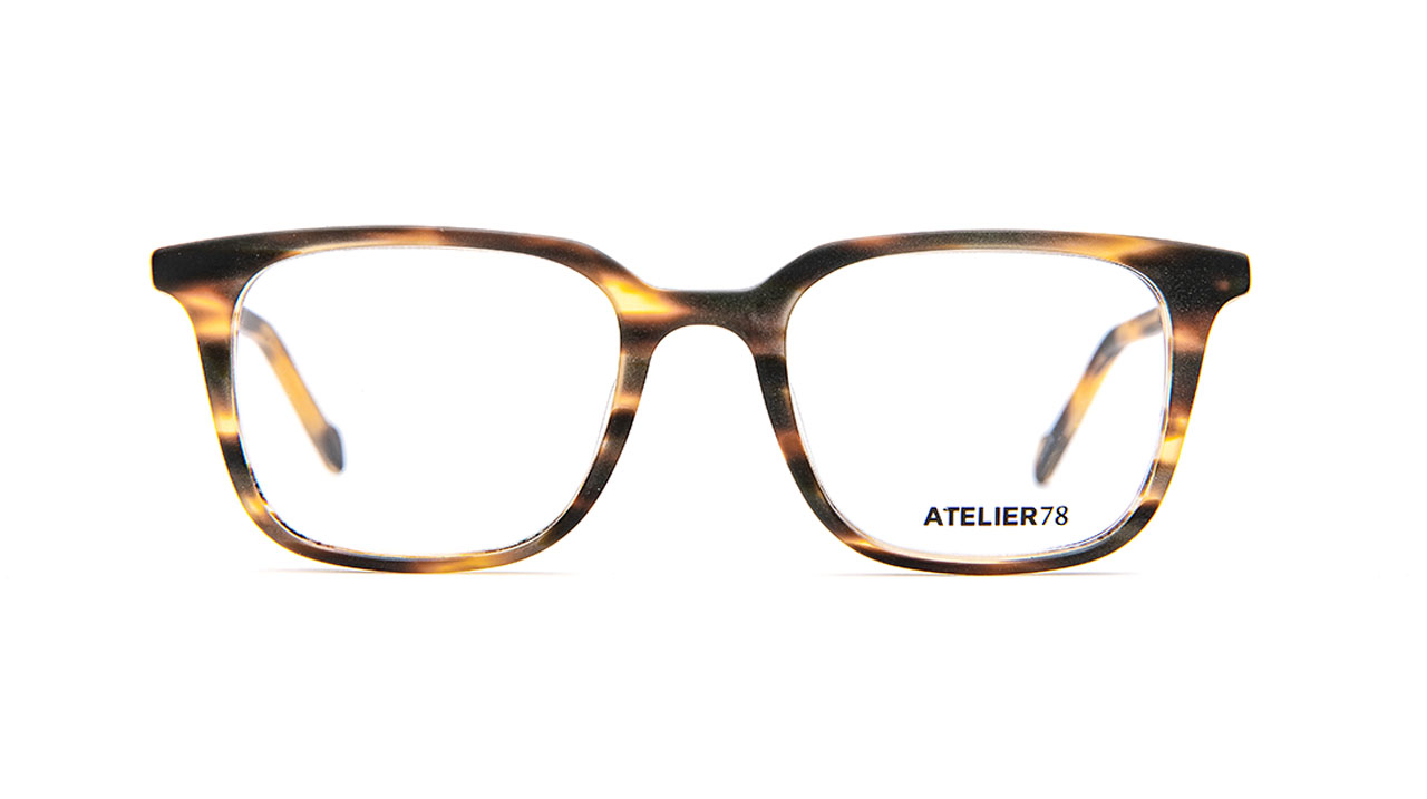 Paire de lunettes de vue Atelier78 Moss couleur rhum - Doyle