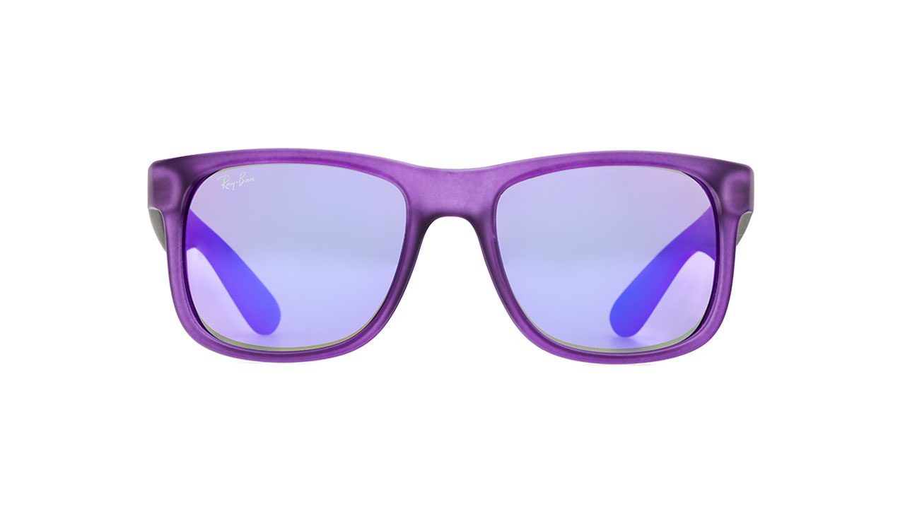 Paire de lunettes de soleil Ray-ban Rb4165 custom couleur mauve - Doyle
