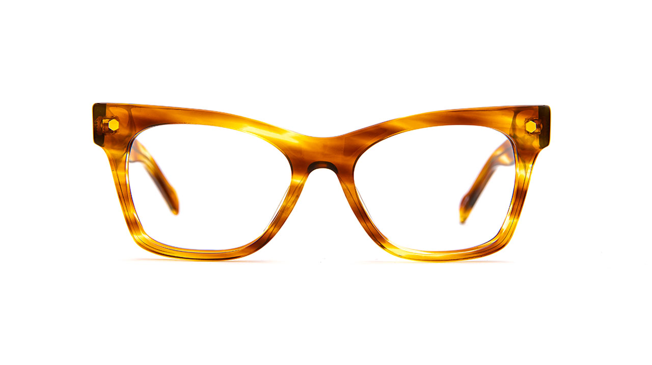 Paire de lunettes de vue Atelier-78 Virgil couleur caramel - Doyle