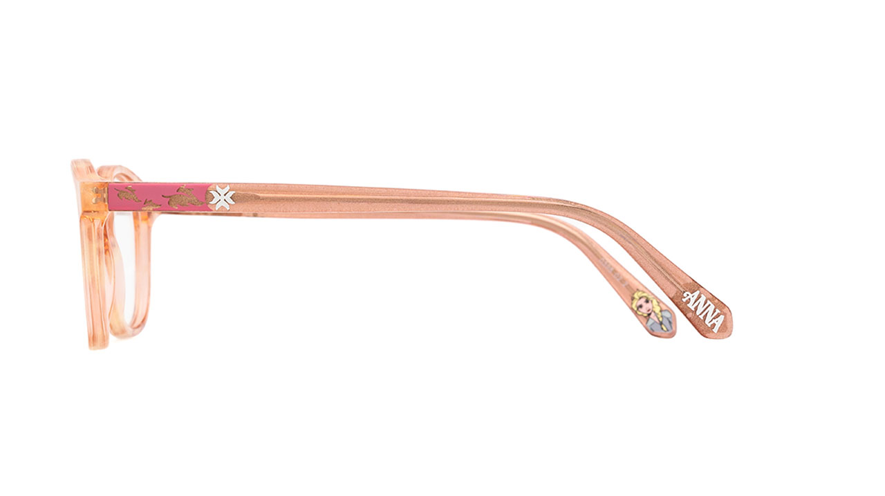 Paire de lunettes de vue Opal-enfant Dpaa166 couleur rose - Côté droit - Doyle