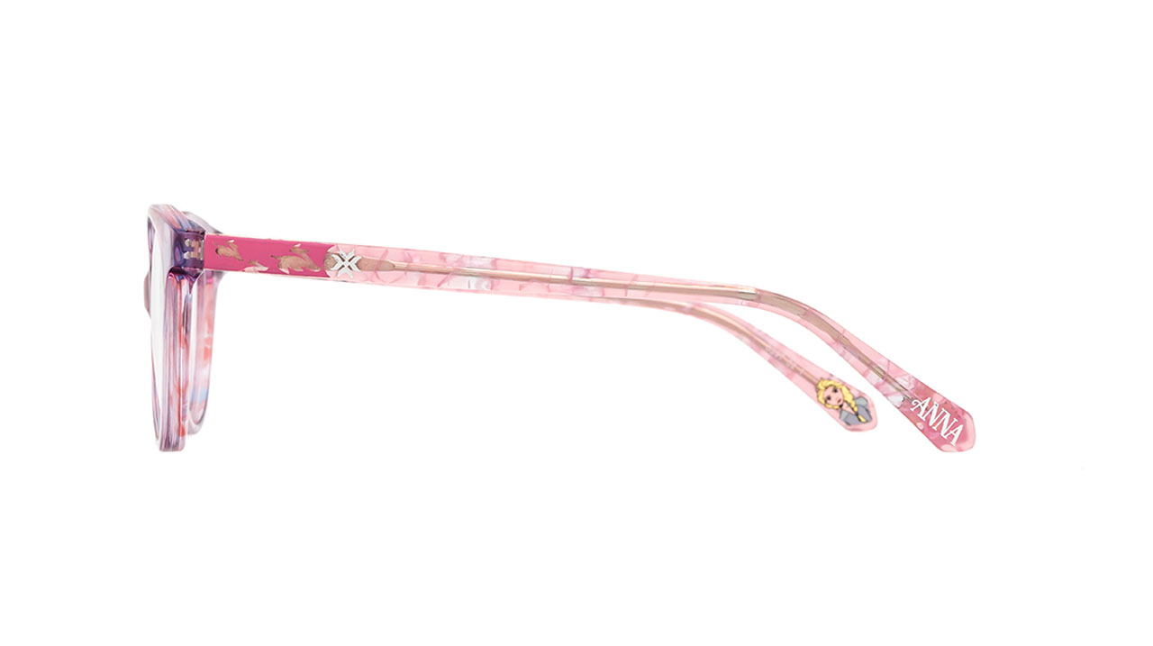 Paire de lunettes de vue Opal-enfant Dpaa167 couleur rose - Côté droit - Doyle
