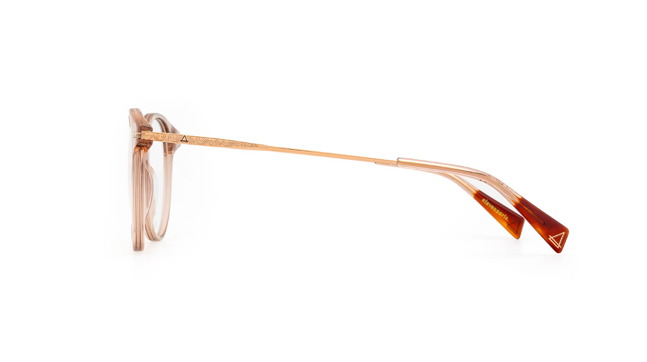 Paire de lunettes de vue Elevenparis Epam033 couleur brun - Côté droit - Doyle