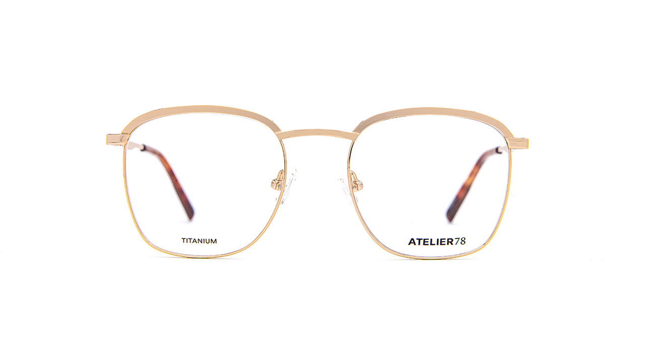 Glasses Atelier-78 Charlie, satin gold colour - Doyle