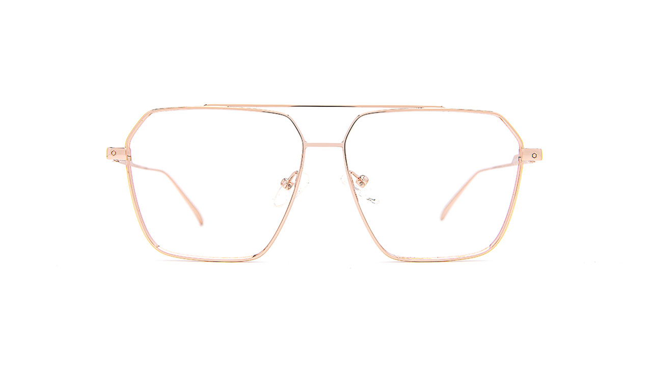Paire de lunettes de vue Atelier78 Gustave couleur or rose - Doyle