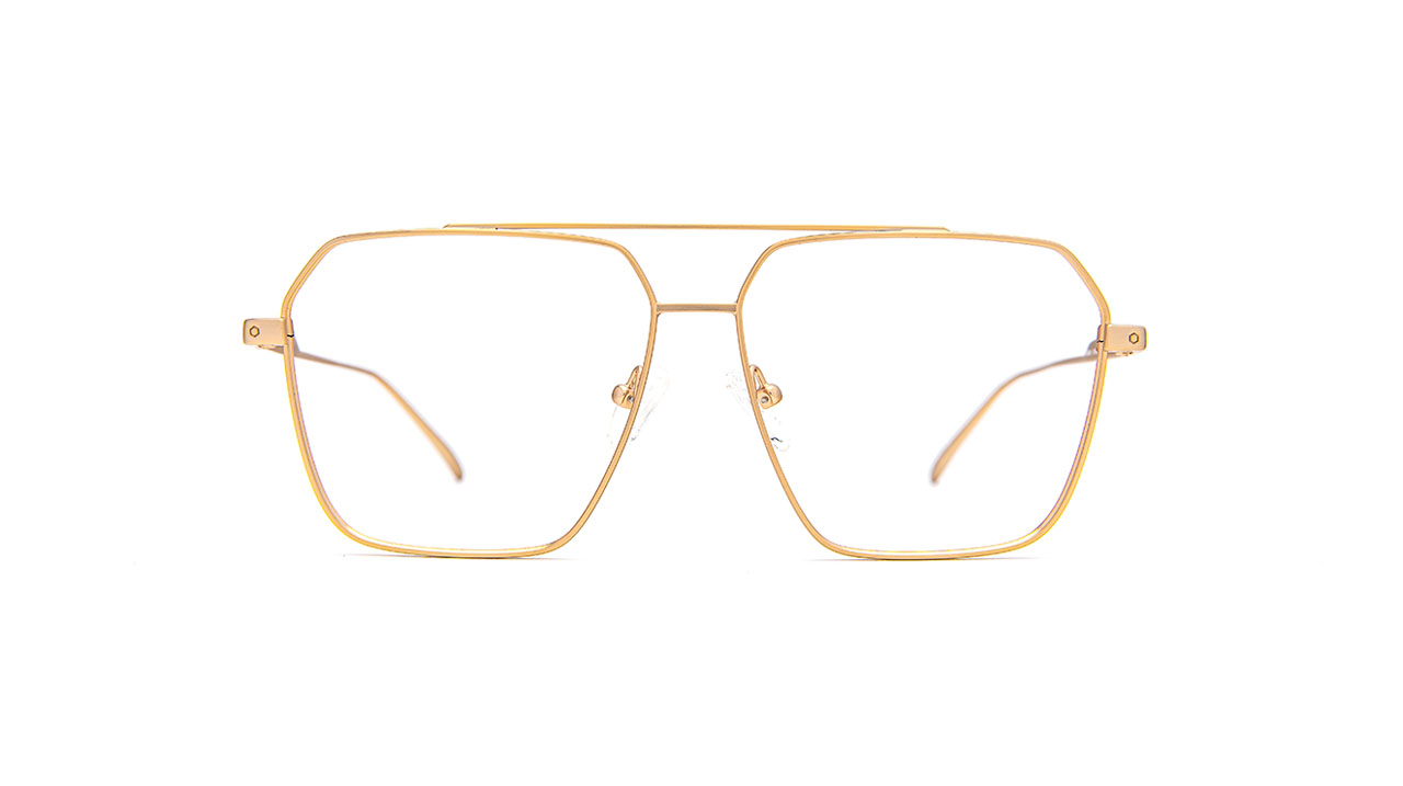 Paire de lunettes de vue Atelier-78 Gustave couleur doré satin - Doyle