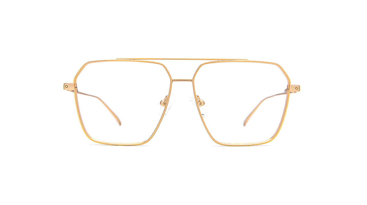 Glasses Atelier-78 Gustave, satin gold colour - Doyle