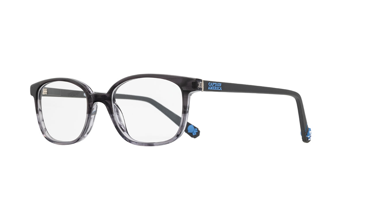 Paire de lunettes de vue Opal-enfant Daar004 couleur gris - Côté à angle - Doyle