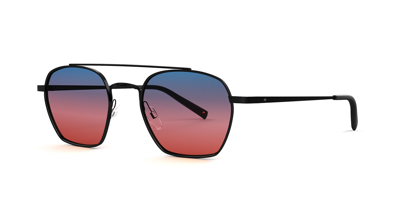 Paire de lunettes de soleil Tens Forrest boulevard /s couleur noir - Côté à angle - Doyle