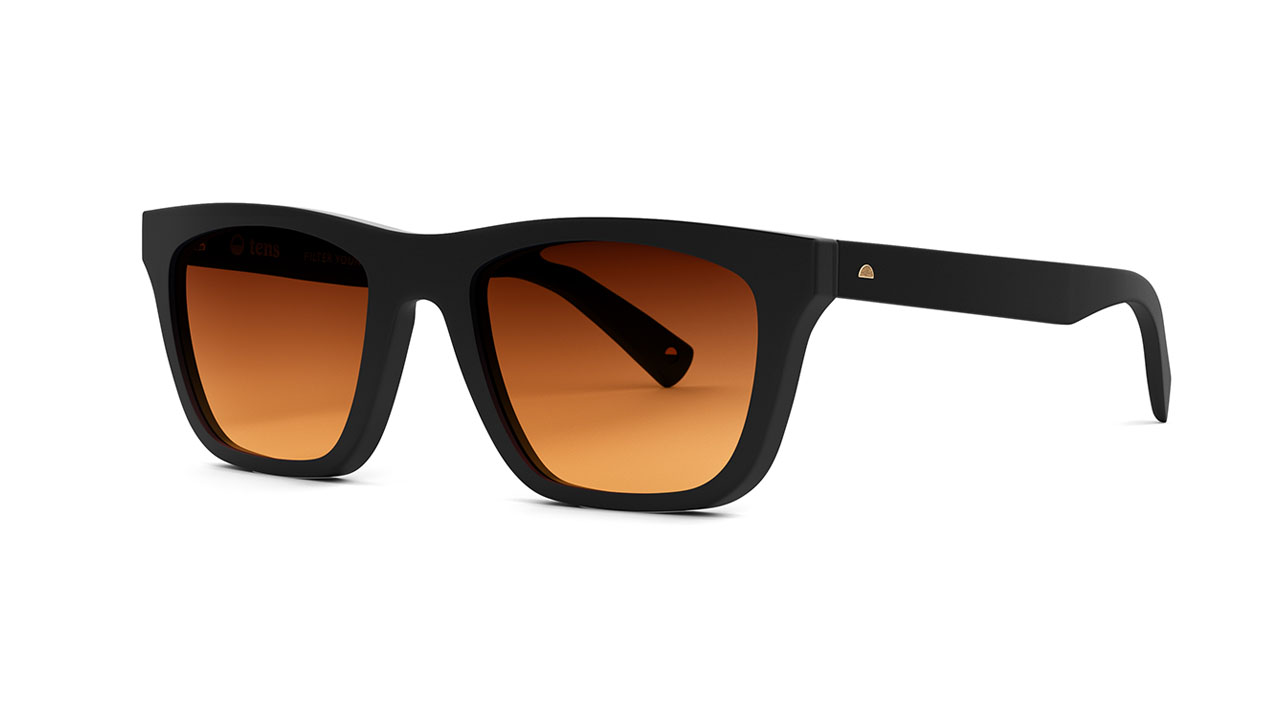 Sunglasses Tens Flint original /s, black colour - Doyle