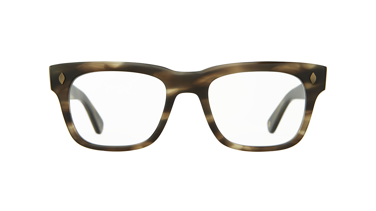 Paire de lunettes de vue Garrett-leight Troubadour couleur brun - Doyle
