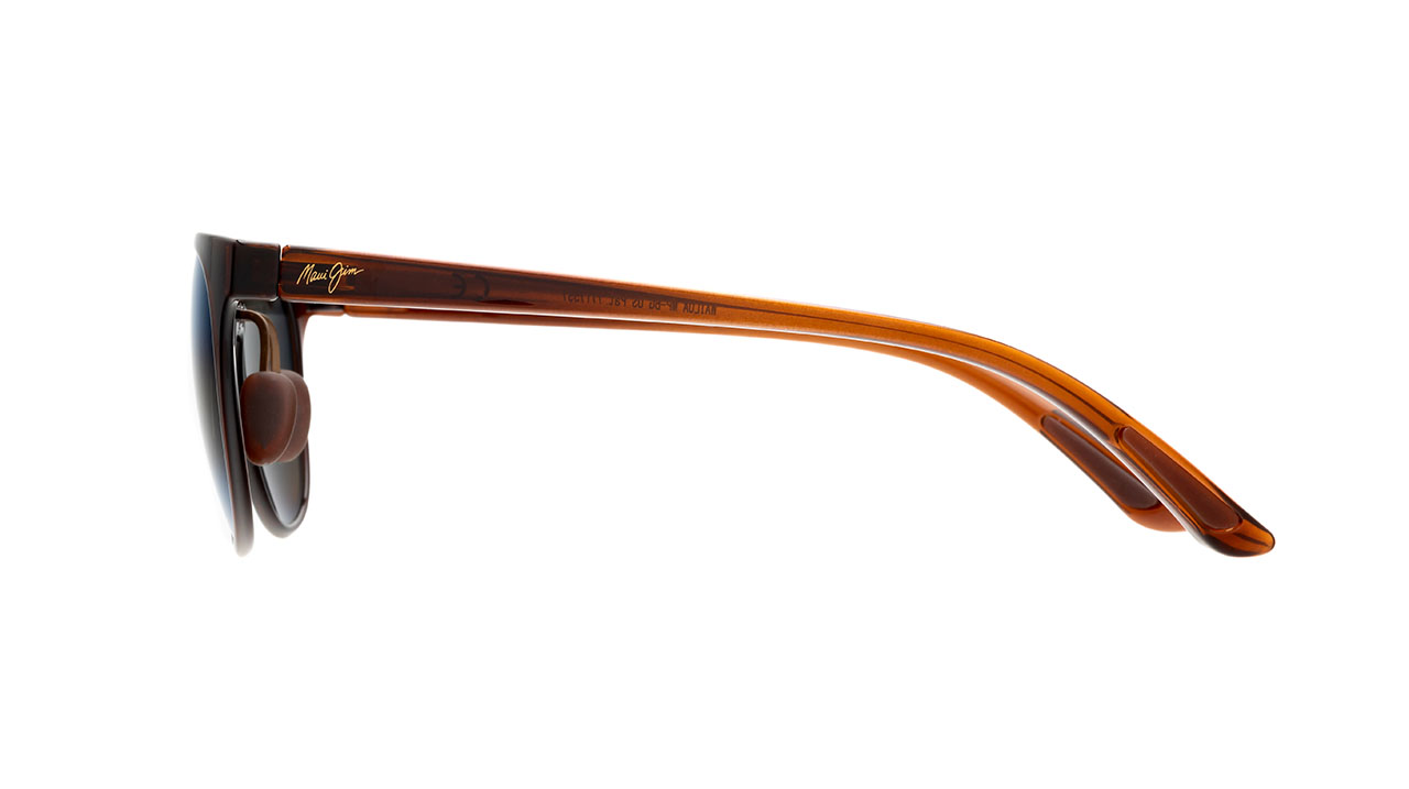 Paire de lunettes de soleil Maui-jim H454 couleur brun - Côté droit - Doyle