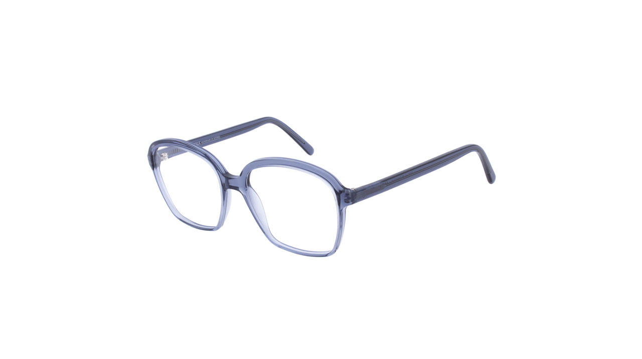 Paire de lunettes de vue Andy-wolf 5122 couleur bleu - Côté à angle - Doyle