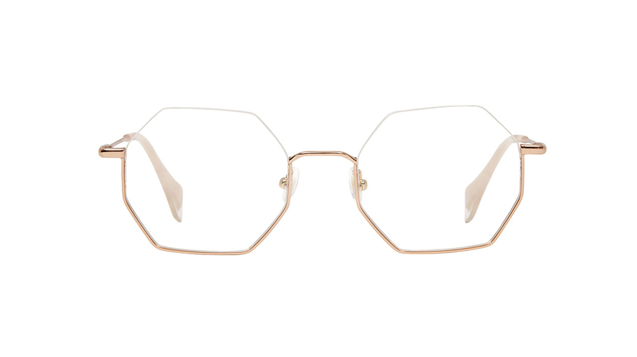 Glasses Gigi-studio Enara, rose gold colour - Doyle