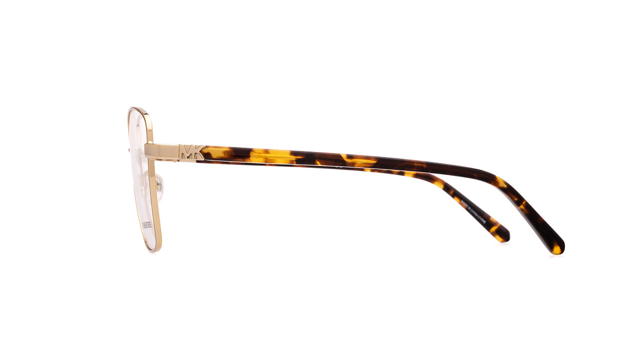 Paire de lunettes de vue Michael-kors Mk3052 couleur or - Côté droit - Doyle