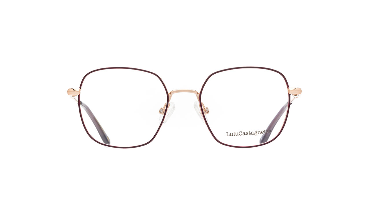 Paire de lunettes de vue Lulu-castagnette Lemm126 couleur mauve - Doyle