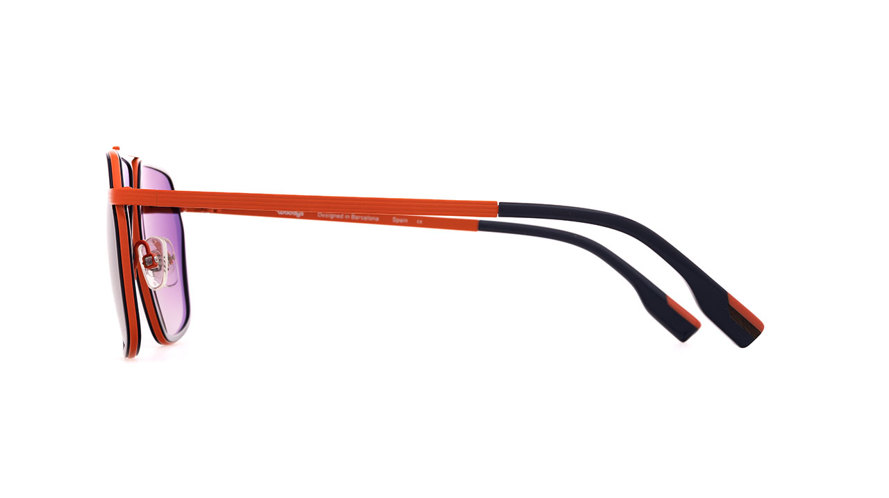 Paire de lunettes de soleil Woodys Henry /s couleur orange - Côté droit - Doyle