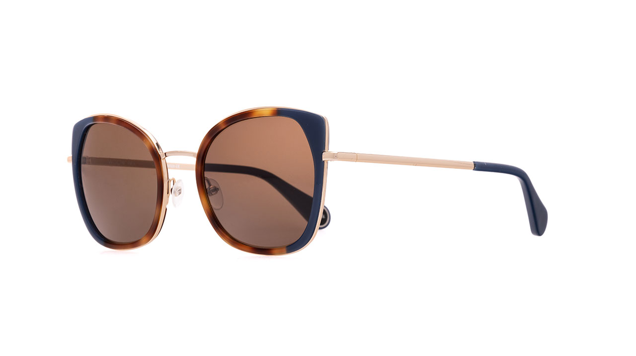 Paire de lunettes de soleil Woow Super rock 1 /s couleur brun - Côté à angle - Doyle