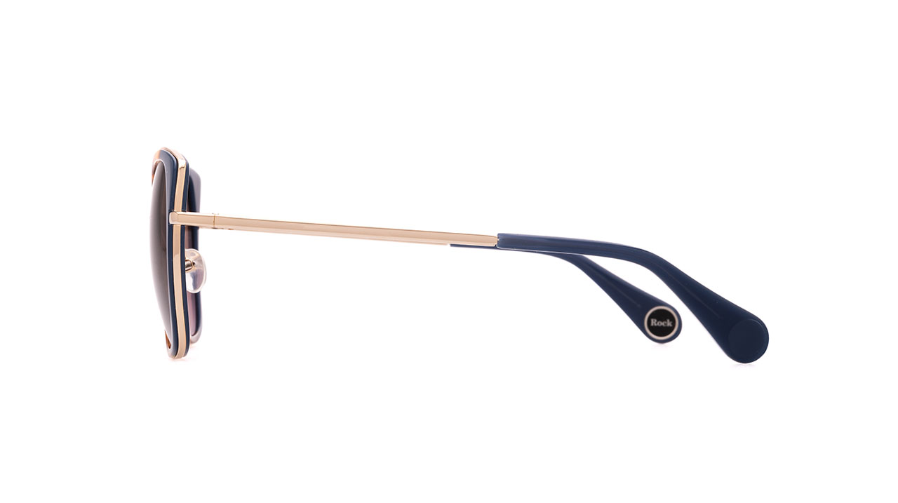 Paire de lunettes de soleil Woow Super rock 1 /s couleur brun - Côté droit - Doyle
