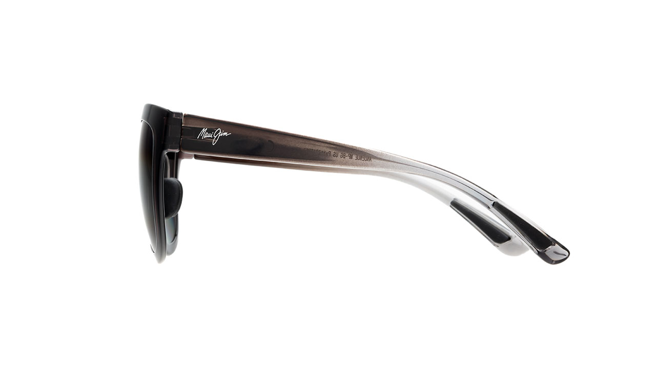 Paire de lunettes de soleil Maui-jim 448 couleur gris - Côté droit - Doyle