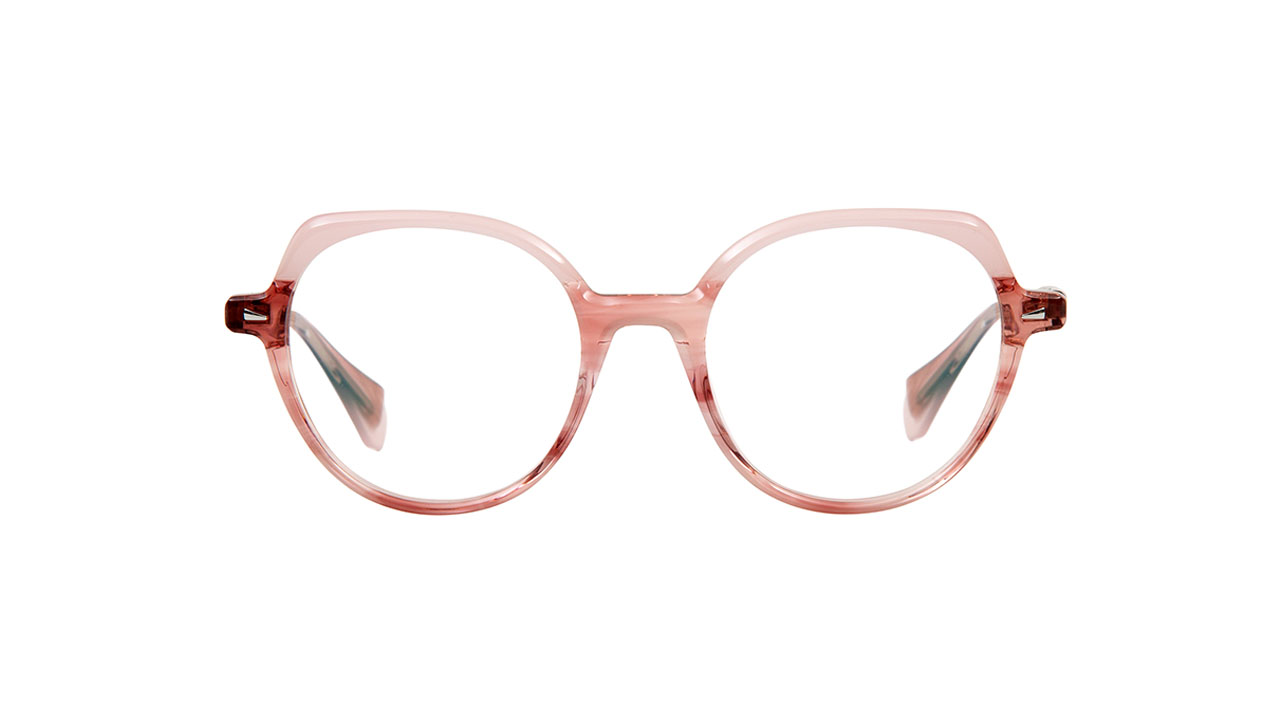 Paire de lunettes de vue Gigi-studios Coral couleur rose - Doyle