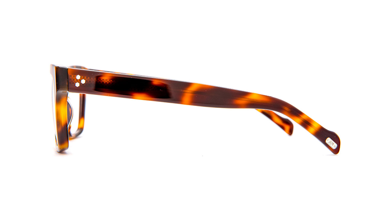 Paire de lunettes de vue Atelier-78 Venice couleur havane - Côté droit - Doyle
