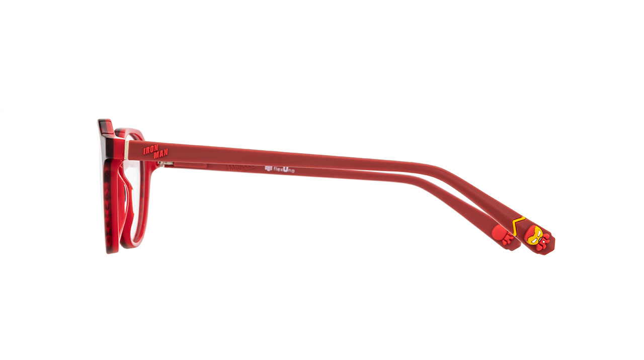 Paire de lunettes de vue Opal-enfant Daar001 couleur rouge - Côté droit - Doyle