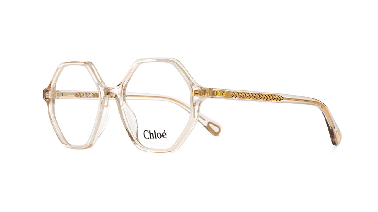 Glasses Chloe Cc0005o, rose gold colour - Doyle