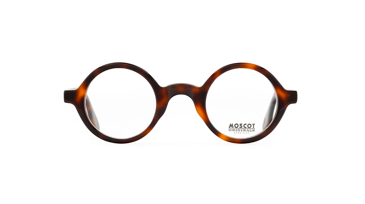 Paire de lunettes de vue Moscot Zolman couleur havane - Doyle