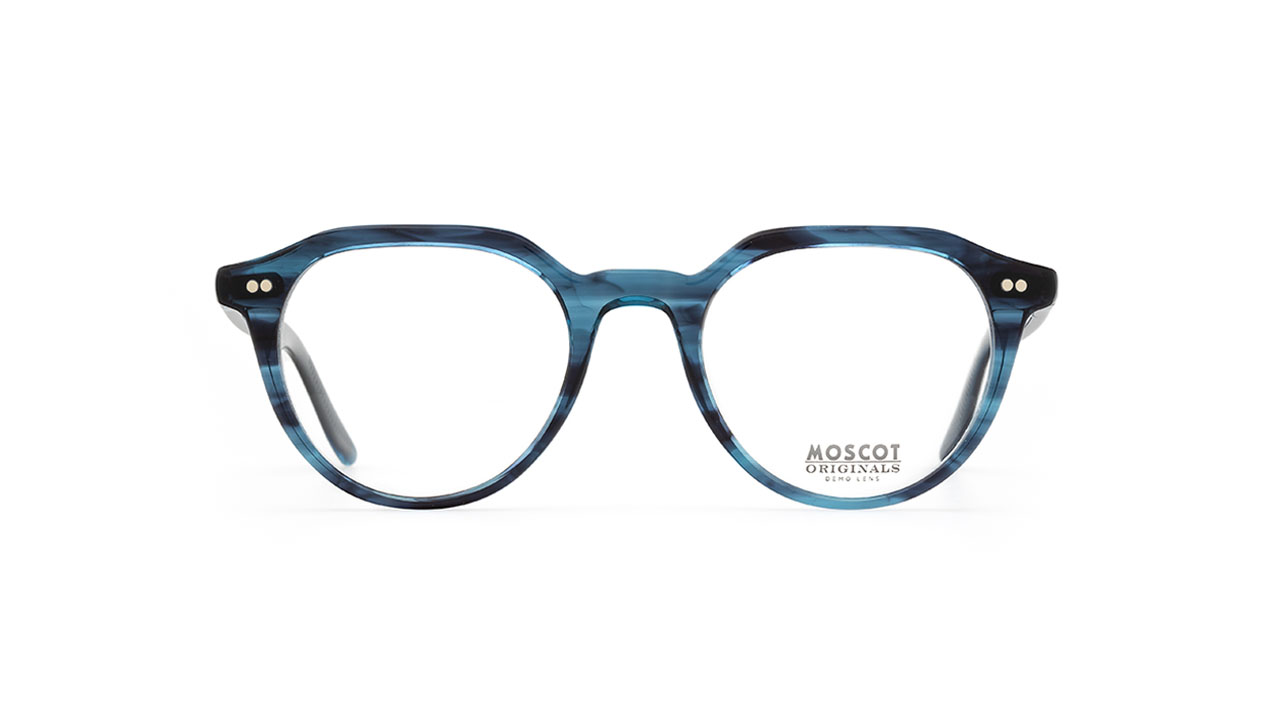 Paire de lunettes de vue Moscot Kitzel couleur marine - Doyle