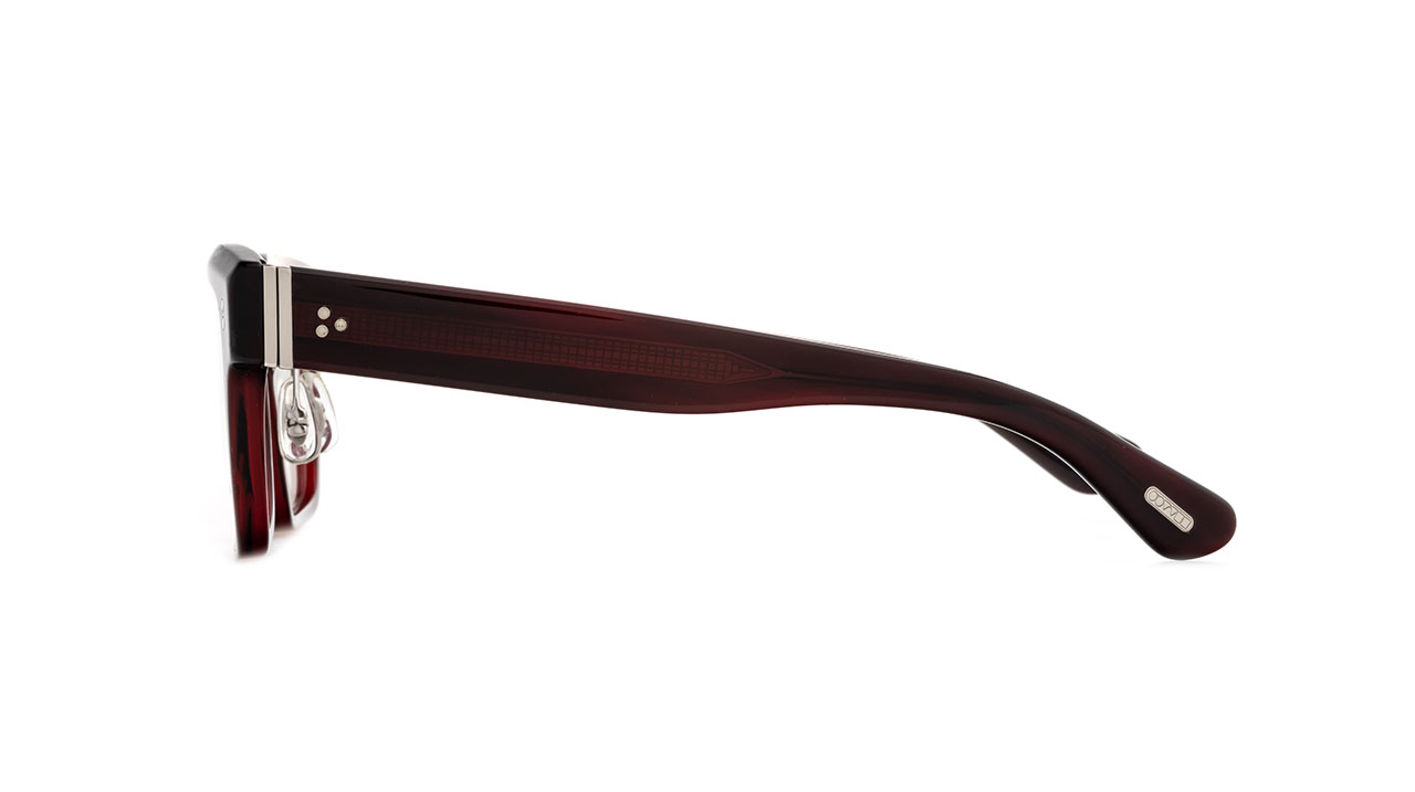 Paire de lunettes de vue Oliver-peoples Hollins ov5470u couleur rouge - Côté droit - Doyle