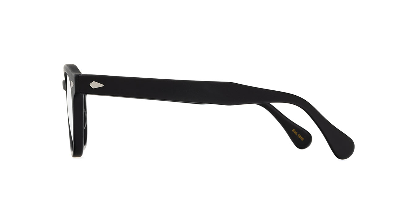 Paire de lunettes de vue Moscot Lemtosh couleur noir - Côté droit - Doyle